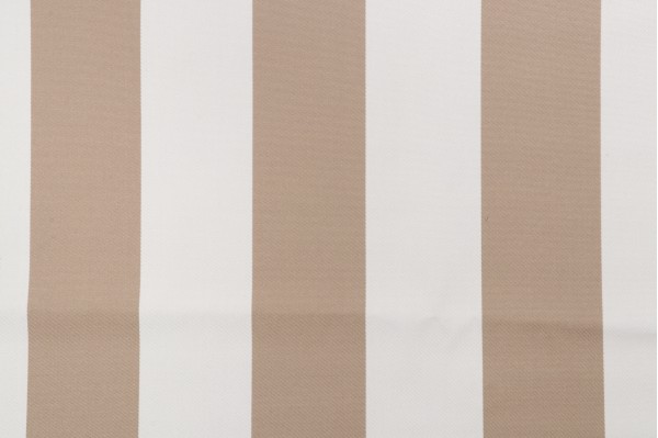 Cabana Stripe Woven Outdoor Fabric in Wheat