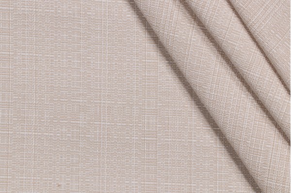 Sunbrella Linen Woven Solution Dyed Acrylic Outdoor Fabric in Antique Beige 
