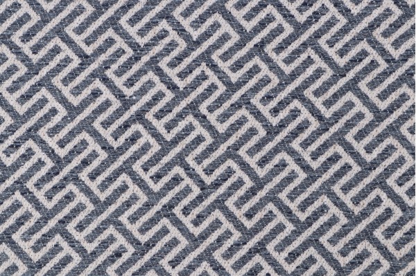 Foxton Woven Upholstery Fabric in Blue 