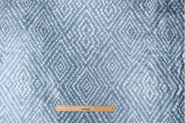 P Kaufmann Inca Printed Chenille Upholstery Fabric in Tile 