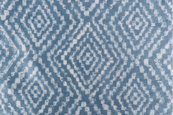 P Kaufmann Inca Printed Chenille Upholstery Fabric in Tile 