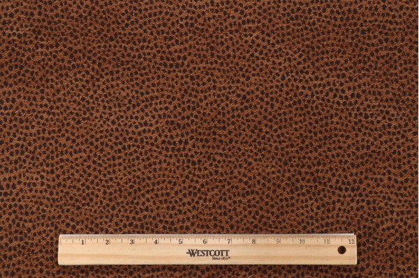 Sample of Wild Woven Chenille Upholstery Fabric in Cocoa 