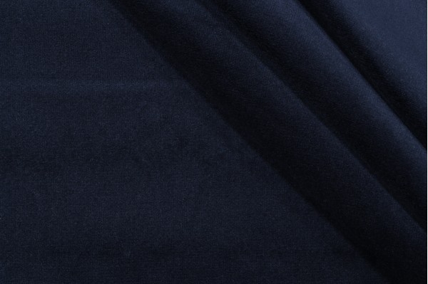 P Kaufmann Merit Performance Velvet Upholstery Fabric in Ink 