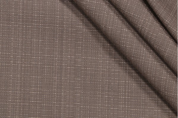 Sample of Sunbrella Linen Woven Solution Dyed Acrylic Outdoor Fabric in Taupe 