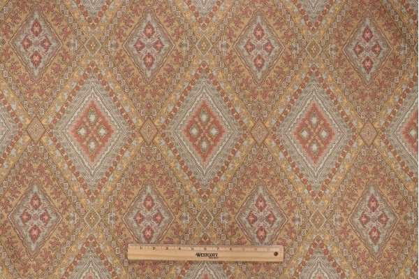 Click for 5.75 Yards Fonthill Siviglia Tapestry Upholstery Fabric in Rose Fonthill Siviglia Tapestry Upholstery Fabric in Rose