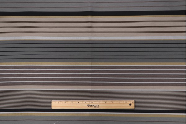 Fonthill Byron Woven Decorator Fabric in Steel