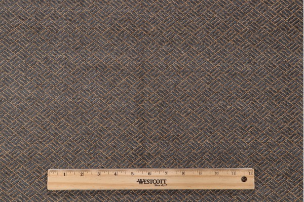 Click for .63 Yards Fonthill Oakdale Woven Chenille Upholstery Fabric in Blue Smoke Fonthill Oakdale Woven Chenille Upholstery Fabric in Blue Smoke