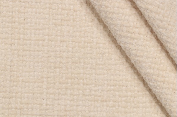 Fonthill Grand Teton Woven Chenille Upholstery Fabric in Ivory