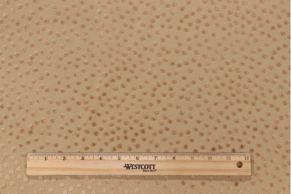 Scalamandre Dotty Woven Chenille Upholstery Fabric in Desert