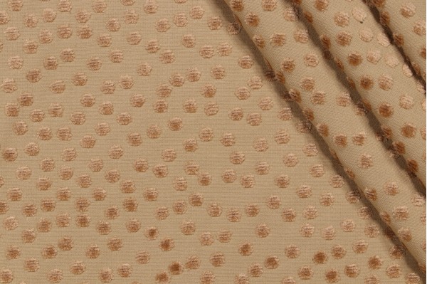 Scalamandre Dotty Woven Chenille Upholstery Fabric in Desert
