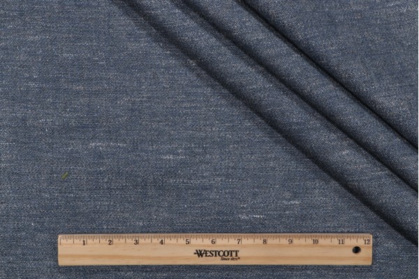 Click for 1 Yards P Kaufmann Augustino Woven Decorator Fabric in Blue Smoke P Kaufmann Augustino Woven Decorator Fabric in Blue Smoke