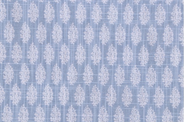 Premier Prints Nadia - Slub Canvas Printed Cotton Drapery Fabric in Mist