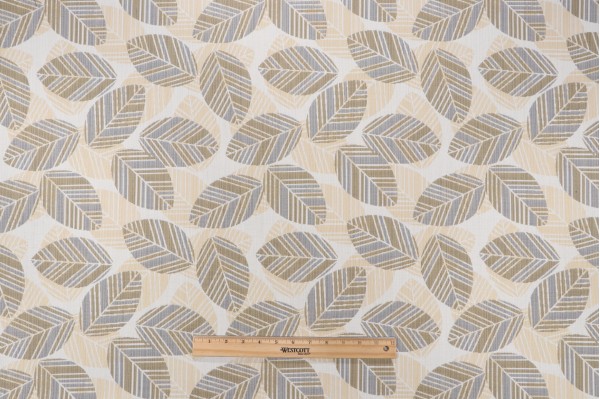 Outdura Arbor Woven Solution Dyed Acrylic Outdoor Fabric in Chick