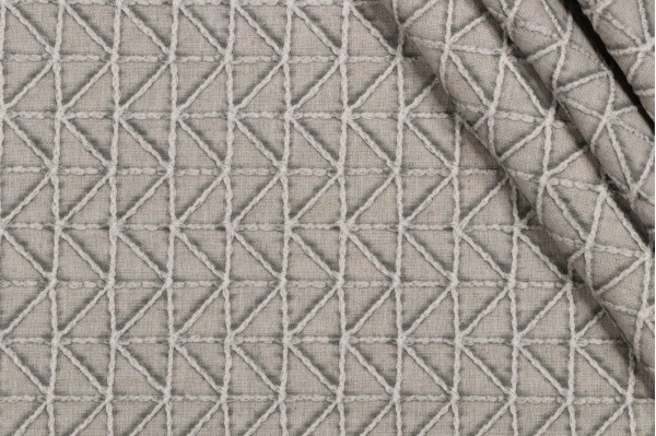 PK Lifestyles Calliope Embroidered Drapery Fabric in Calliope