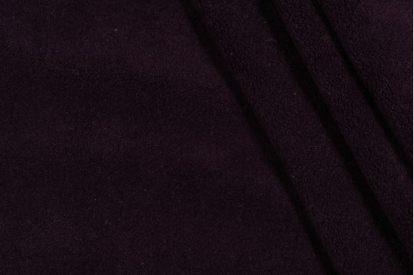 Scalamandre Alicante Velours Velvet Upholstery Fabric in Eggplant