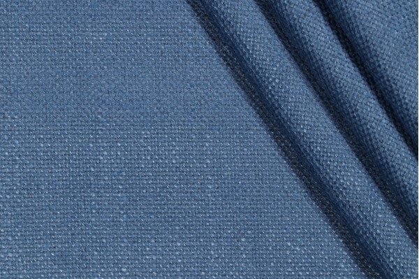 Scalamandre Tissu Bolero Woven Chenille Upholstery Fabric in Myosotis