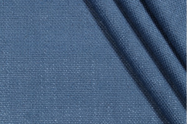 Scalamandre Tissu Bolero Woven Chenille Upholstery Fabric in Myosotis