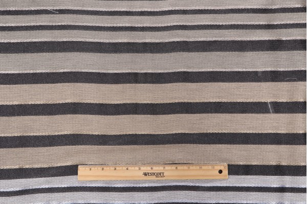1 Yard Sonia Rykiel Rue Mazarine Sheer Drapery Fabric in Sable