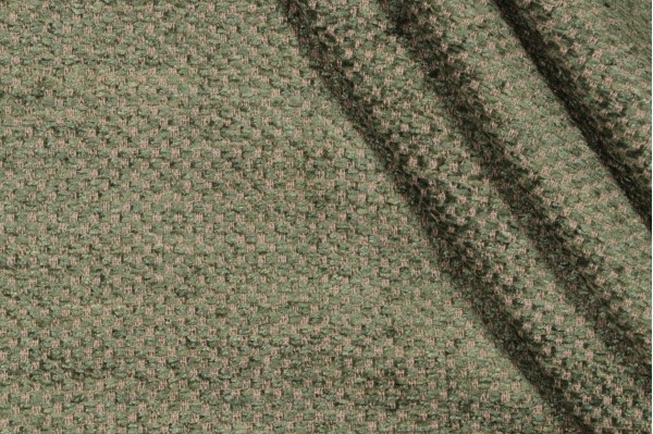 Scalamandre Kingsbury Woven Chenille Upholstery Fabric in Moss