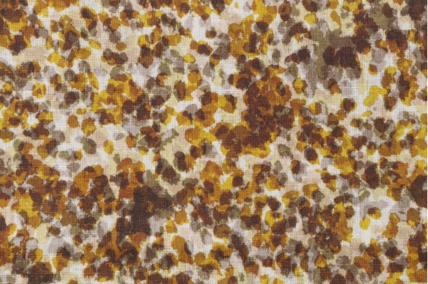 Click for 1 Yard Scalamandre Mutine Printed Linen Drapery Fabric in Or 1 Yard Scalamandre Mutine Printed Linen Drapery Fabric in Or