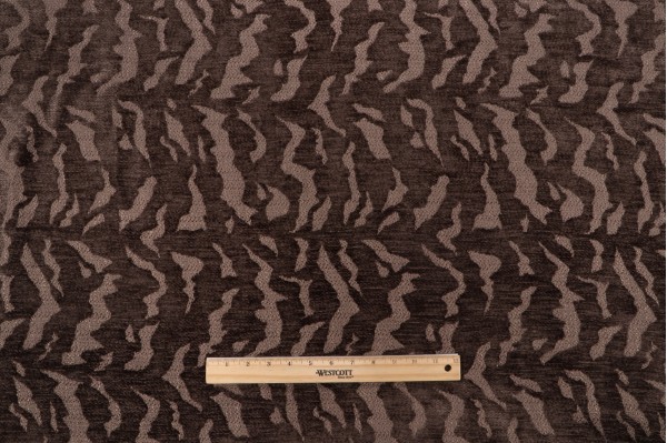 Lozano Woven Chenille Upholstery Fabric in Greystone