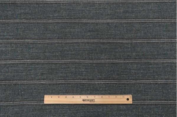 Stripe Woven Decorator Fabric in Lagoon