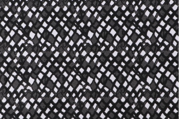 Lacefield Nova Printed Cotton Blend Drapery Fabric in Ink 