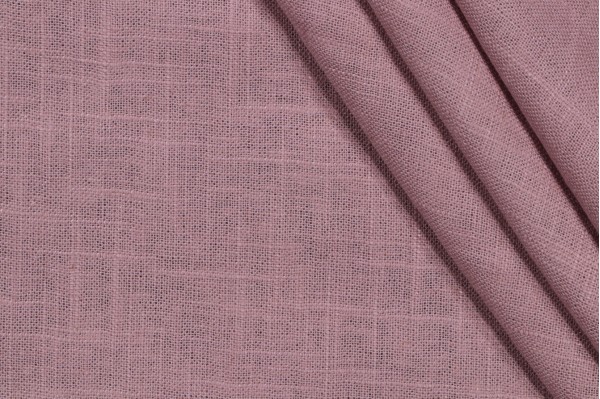 Covington Jefferson Linen Woven Drapery Fabric in 440-French Lavender