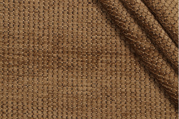Scalamandre Cubic Woven Chenille Upholstery Fabric in Burnish/Antique