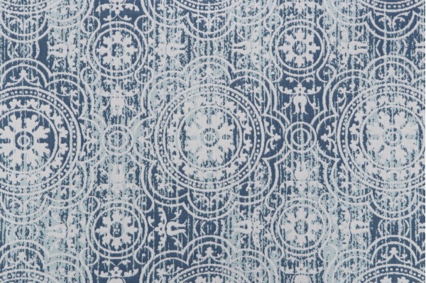 Outdura Constantine Woven Solution Dyed Acrylic Outdoor Fabric in Aqua