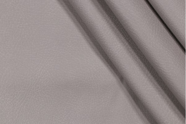 Textured Vinyl Upholstery Fabric in Light Grey