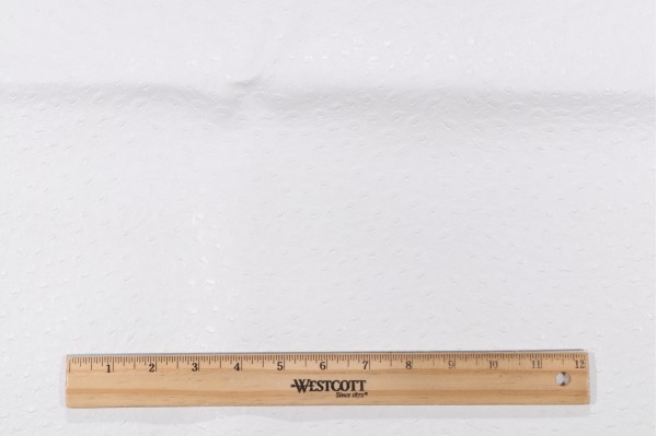 Scalamandre Struzzo Vinyl Upholstery Fabric in White