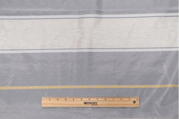 Scalamandre Pastourelle Semi-Sheer Silk Drapery Fabric in Orfevre