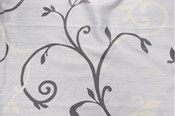 Grey Watkins Longwood Gardens Sheer Drapery Fabric in Creme
