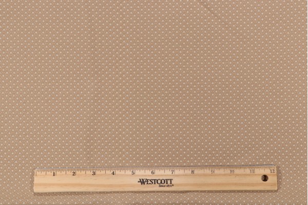 Grey Watkins Pin It Up Woven Upholstery Fabric in Toast