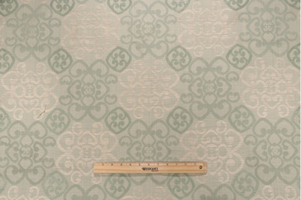 Grey Watkins Charleviox Woven Upholstery Fabric in Salisbury Green
