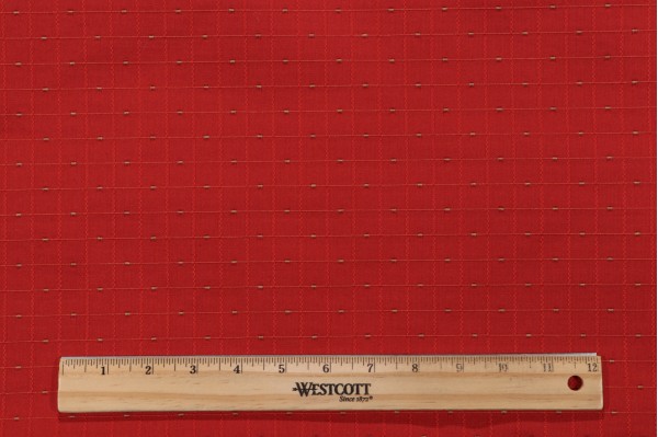 Scalamandre Woven Decorator Fabric in Tomato
