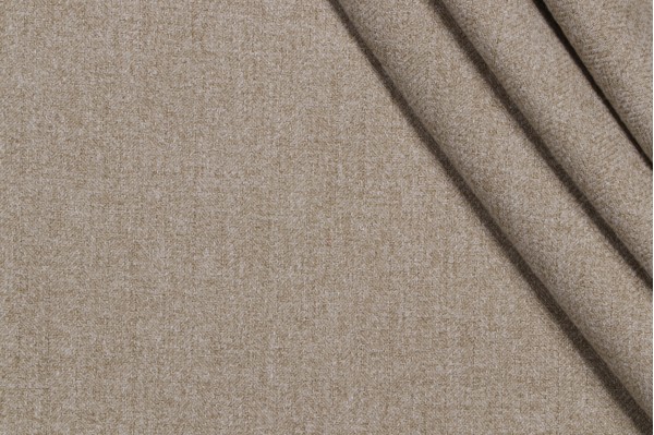 Heather Woven Upholstery Fabric in Hemp