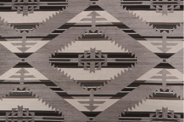 Crypton Taos High Performance Chenille Tapestry Upholstery Fabric in Stone