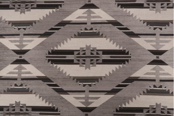 Crypton Taos High Performance Chenille Tapestry Upholstery Fabric in Stone