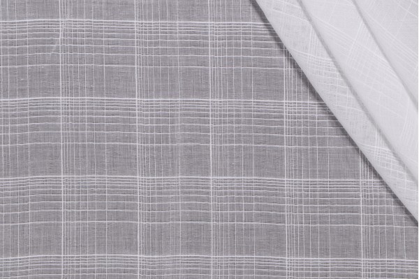 Fonthill Fieldston Sheer Drapery Fabric in White