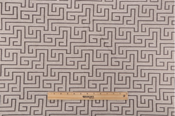 Click for 2.13 Yards Scalamandre Labyrinth Woven Chenille Upholstery Fabric in Moonstone Scalamandre Labyrinth Woven Chenille Upholstery Fabric in Moonstone