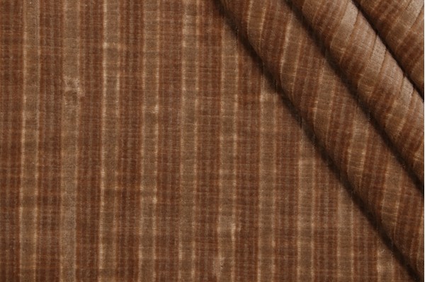 Scalamandre Mogador Velvet Upholstery Fabric in Mastic