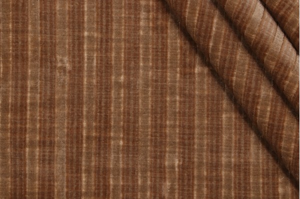 Scalamandre Mogador Velvet Upholstery Fabric in Mastic