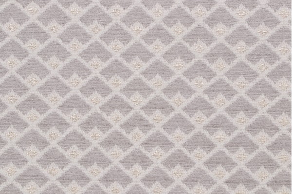 Hattie Woven Chenille Upholstery Fabric in Sterling