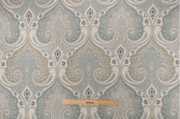 Click for 6.25 Yards Kravet Latika Printed Linen Drapery Fabric in Seafoam CLOSEOUT Kravet Latika Printed Linen Drapery Fabric in Seafoam CLOSEOUT