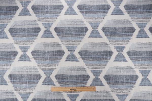 Bernina Printed Decorator Fabric in Ocean