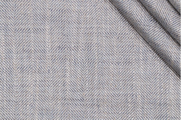 Benet Woven Upholstery Fabric in Cadet