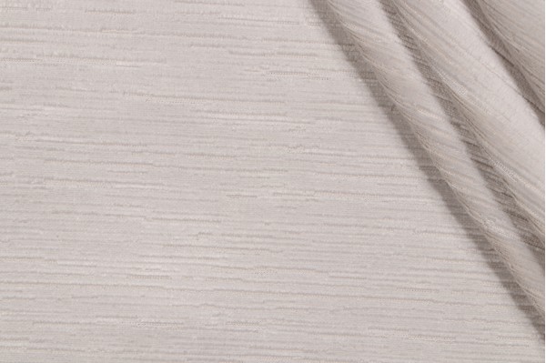 Strie Velvet Upholstery Fabric in Oyster