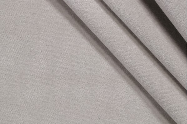 Velvet Upholstery Fabric in Whisper